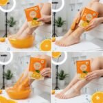 SET DE CUIDADO PARA PIES 4 EN 1 CON ESENCIA DE NARANJA PEDICURA SUAVIZANTE