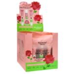 SET FACIAL DE VIAJE DE SUERO DE ROSA LIMPIADOR FACIAL 30ML, TONICO 25ML, CREMA 35ML, PROTECTOR SOLAR 30ML KISS BEAUTY