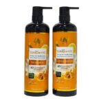 SHAMPOO EN SET PARA EL CABELLO CON ACONDICIONADOR DE COLAGENO Y VC SUAVIZANTE TREE CITY 900MLX2