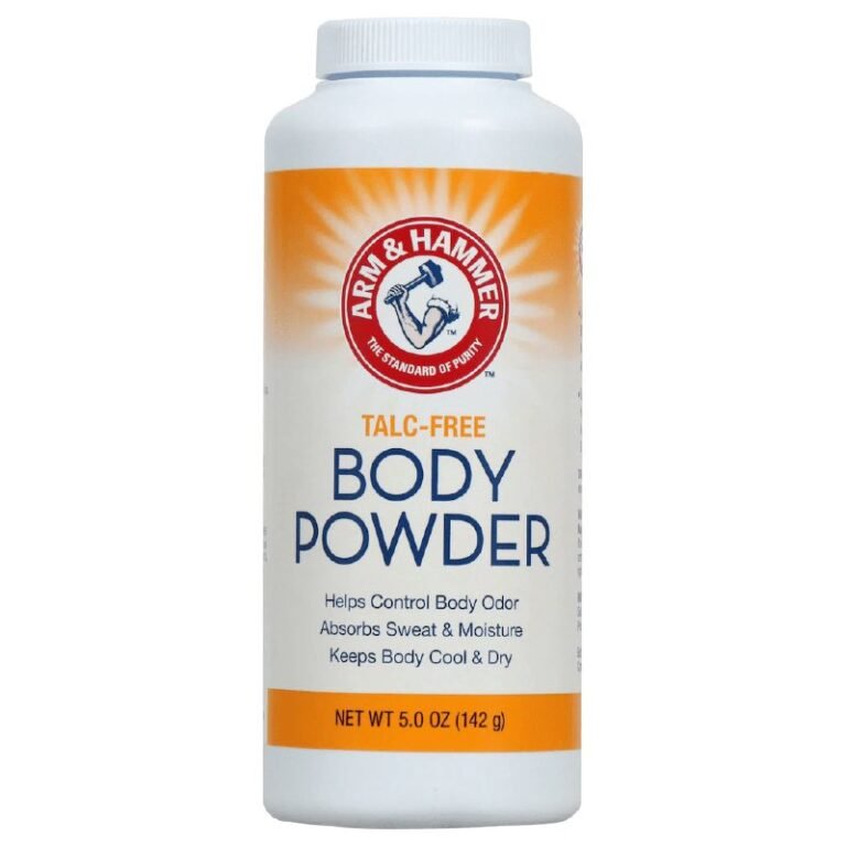 TALCO PARA EL CUERPO QUE AYUDA A CONTROLAR OLOR CORPORAL, ABSORBE SUDOR Y HUMEDAD MANTENINEDO EL CUERPO FRESCO ARM & HAMMER 142G