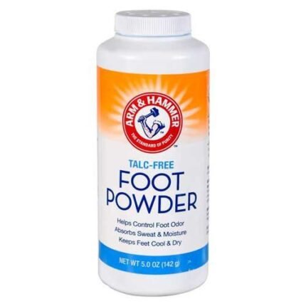 TALCO PARA PIES ABSORBE HUMEDAD Y NEUTRALIZA OLORES, NO RESECA IDEAL PARA ATLETAS ARM & HAMMER 142G