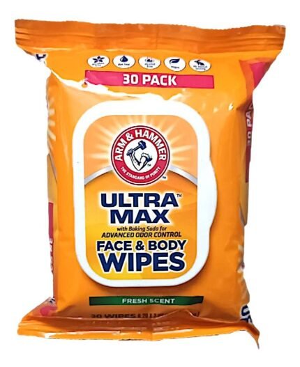 TOALLITAS HUMEDAS FACIALES CON BICARBONATO DE SODIO CON AROMA FRESCO ARM / HAMMER 30UND