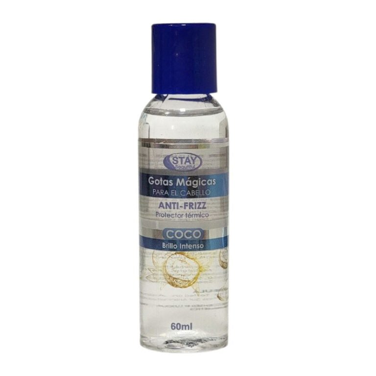 ACEITE PARA EL CABELLO GOTAS MAGICAS DE COCO ANTIFRIZZ, PROTECTOR TERMICO Y BRILLO INTENSO STAY BEAUTIFUL 60ML