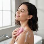 CEPILLO DE SILICONA PARA DUCHA MULTIUSO