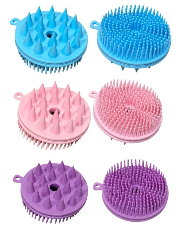 CEPILLO DE SILICONA PARA DUCHA MULTIUSO