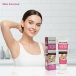 CREMA CORPORAL BLANQUEADORA PARA ZONAS SENSIBLES Y PARTES INTIMAS CON COLAGENO MISS VANESSA 80ML