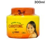 CREMA FACIAL ORIGINAL CAROTONE ACLARANTE, HIDRATANTE Y ANTIOXIDANTE DE LA PIEL CON CAROTENO BLANQUEADOR NATURAL GLOW 300ML