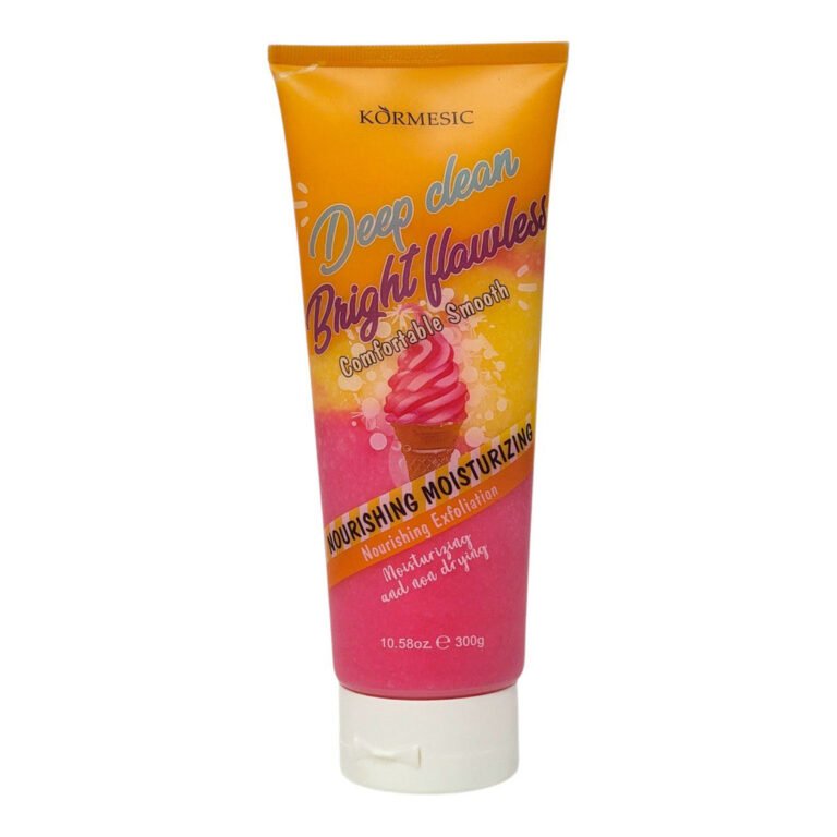 EXFOLIANTE DE LIMPIEZA PROFUNDA, BRILLANTE E IMPECABLE KORMESIC 300G