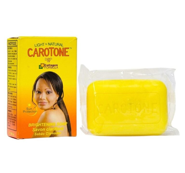 JABON FACIAL ECONOMICO CAROTONE ACLARANTE E HIDRATANTE QUE DEJA LA PIEL RADIANTE Y SUAVE CON CAROTENO BLANQUEADOR LIGHT & NATURAL 190G
