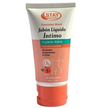 JABÓN ÍNTIMO DE MUJER EN LÍQUIDO AROMA FLORAL STAY BEAUTIFUL 40G