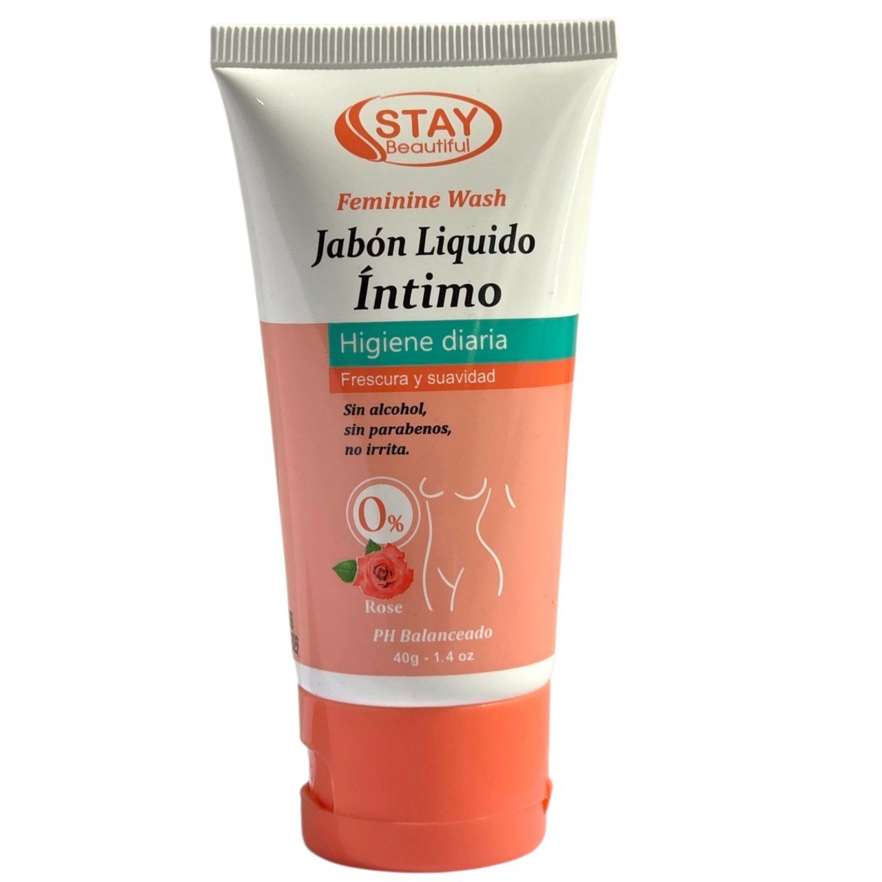JABÓN ÍNTIMO DE MUJER EN LÍQUIDO AROMA FLORAL STAY BEAUTIFUL 40G JABÓN ÍNTIMO DE MUJER EN LÍQUIDO AROMA FLORAL STAY BEAUTIFUL 40G