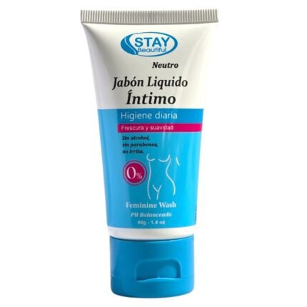 JABÓN ÍNTIMO DE MUJER EN LÍQUIDO AROMA NEUTRO STAY BEAUTIFUL 40G
