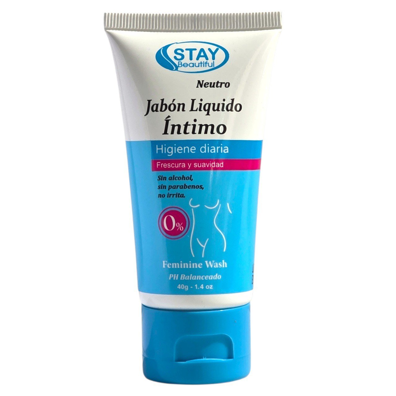 JABÓN ÍNTIMO DE MUJER EN LÍQUIDO AROMA NEUTRO STAY BEAUTIFUL 40G JABÓN ÍNTIMO DE MUJER EN LÍQUIDO AROMA NEUTRO STAY BEAUTIFUL 40G