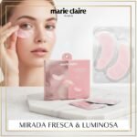 MASCARILLA DE OJOS PARCHES DE HIDROGEL DE ACIDO HIALURONICO Y VITAMINA C HIDRATANTE MARIE CLAIRE 12 PARES