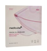 MASCARILLA FACIAL DE GEL DE COLAGENO ROSA CON PDRN REJUVENECEDORA, REGENERAN LA PIEL Y MEJORA LA TEXTURA MEDICUBE 4UDN