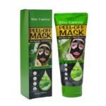 MASCARILLA FACIAL NEGRA CON GEL DE ALOE VERA PARA PUNTOS NEGROS Y CONTROL DE GRASA MISS VANESSA 100G