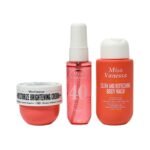 SET DE CUIDADO CORPORAL DE 3 PIEZAS, GEL DE DUCHA 90ML, CREMA CORPORAL 50ML, SPLASH CUERPO Y CABELLO 40ML MISS VANESSA CHEIROSA 40