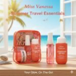 SET DE CUIDADO CORPORAL DE 3 PIEZAS, GEL DE DUCHA 90ML, CREMA CORPORAL 50ML, SPLASH CUERPO Y CABELLO 40ML MISS VANESSA CHEIROSA 40