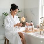 SET DE CUIDADO CORPORAL DE BAÑO DE VAINILLA Y MANDARINA, GEL DE DUCHA 500ML, CREMA CORPORAL 500ML, CREMA MANO 110ML BODY SENSE