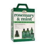 SET DE CUIDADO DEL CABELLO DE ROMERO Y MENTA CRECEPELO DE 4 PIEZAS DIFEEL