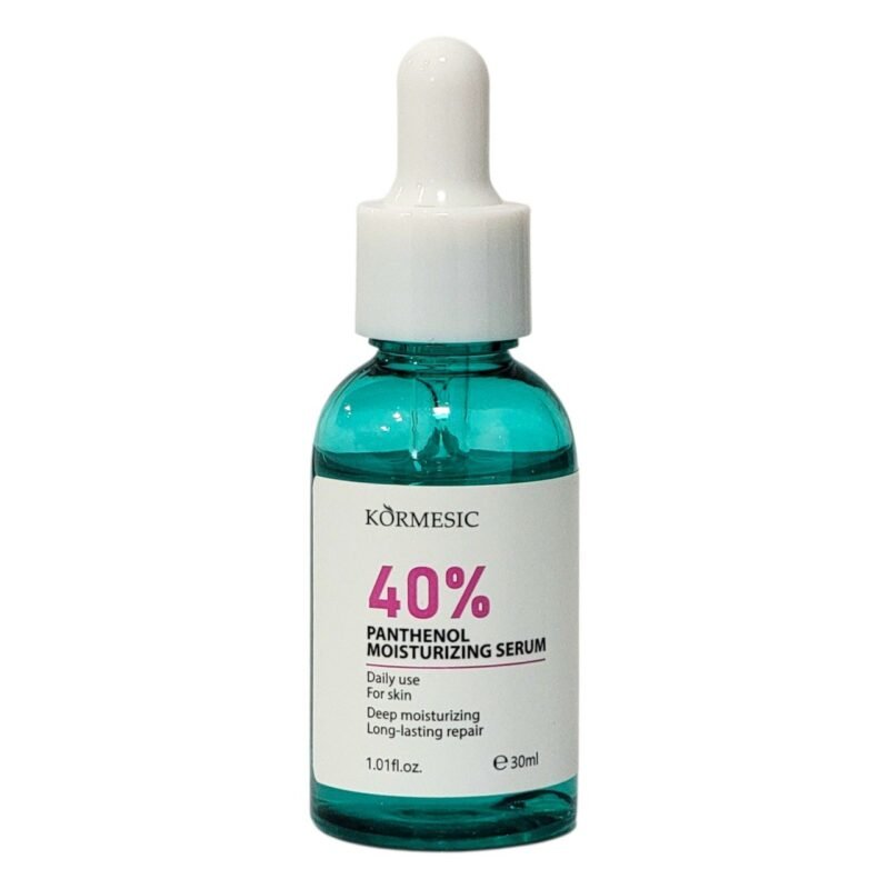 SUERO FACIAL HIDRATANTE DE PANTENOL AL 40% KORMESIC 30ML