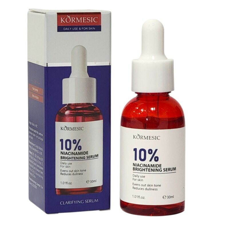 SUERO FACIAL ILUMINADOR DE NIACINAMIDA AL 10% KORMESIC 30ML