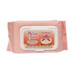 TOALLITAS HUMEDAS FACIALES DESMAQUILLANTES DE DURAZNO KISS BEAUTY 120UND