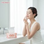 TOALLITAS HUMEDAS FACIALES DESMAQUILLANTES DE DURAZNO KISS BEAUTY 120UND