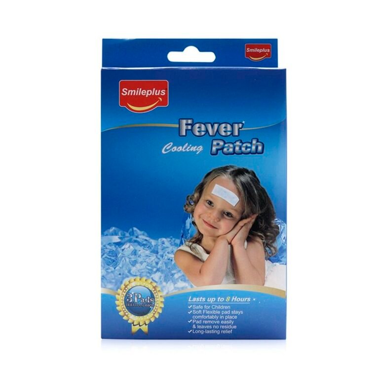 PARCHES REFRESCANTES PARA LA FIEBRE 3PCS SMILEPLUS