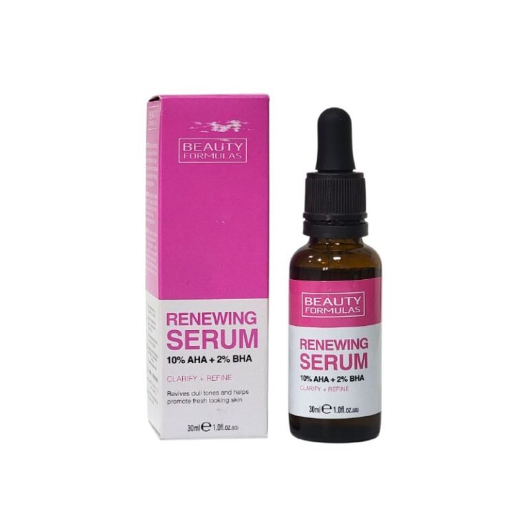 SÉRUM FACIAL RENOVADOR CON AHA Y BHA BEAUTY FORMULAS 30ML