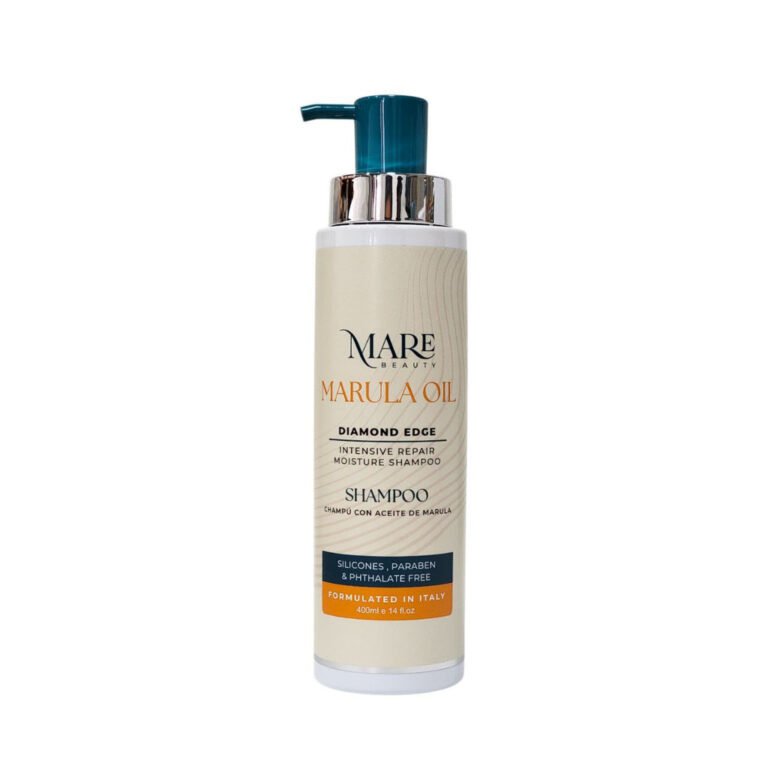 SHAMPOO HIDRATANTE DE REPARACIÓN INTENSIVA CON ACEITE DE MARULA MARE BEAUTY 400ML
