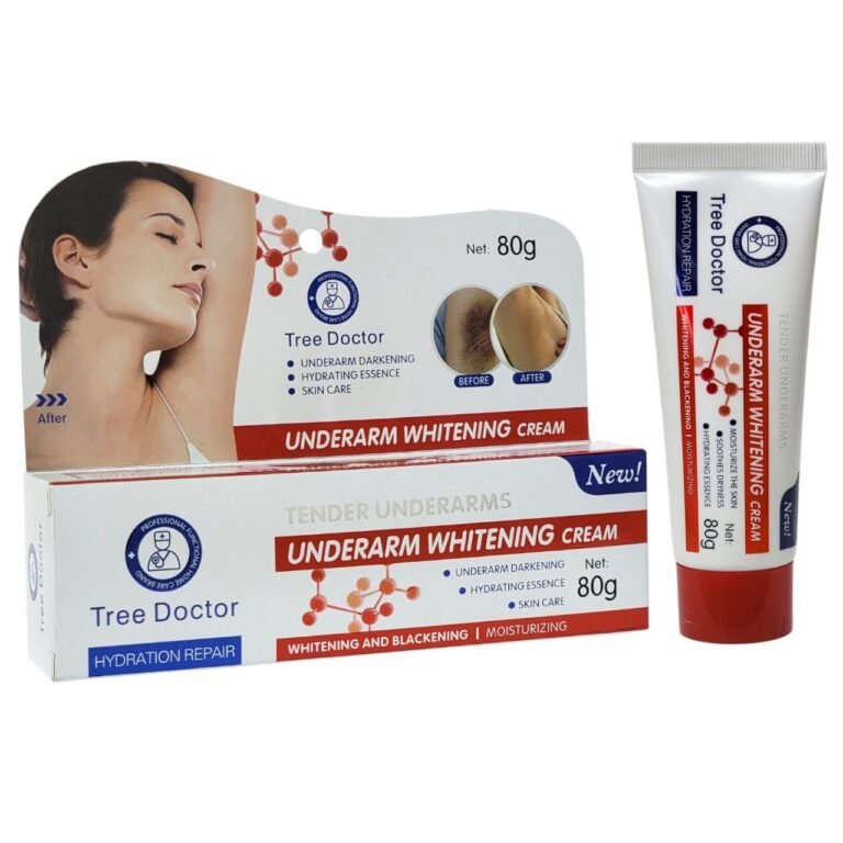 CREMA CORPORAL PARA AXILAS BLANQUEADORA Y REPARADORA TREE DOCTOR 80G