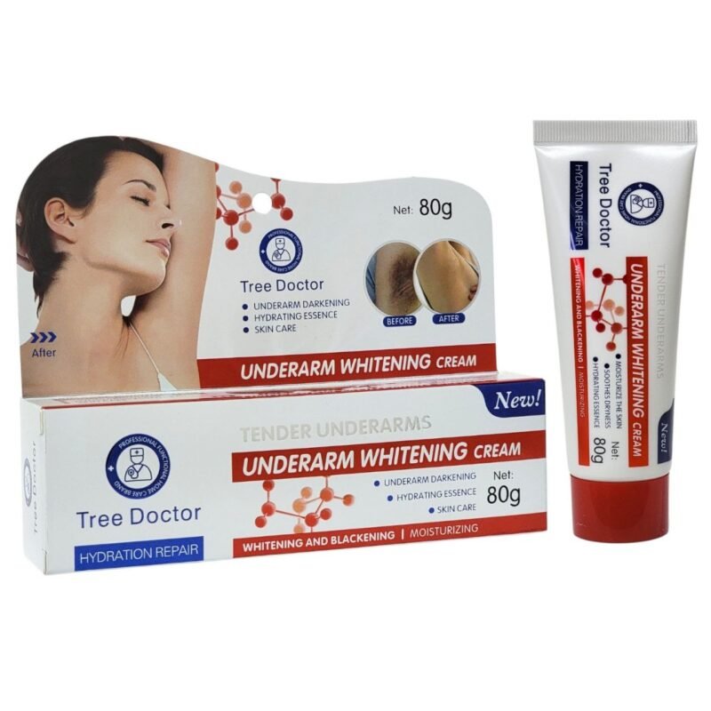 CREMA CORPORAL PARA AXILAS BLANQUEADORA Y REPARADORA TREE DOCTOR 80G