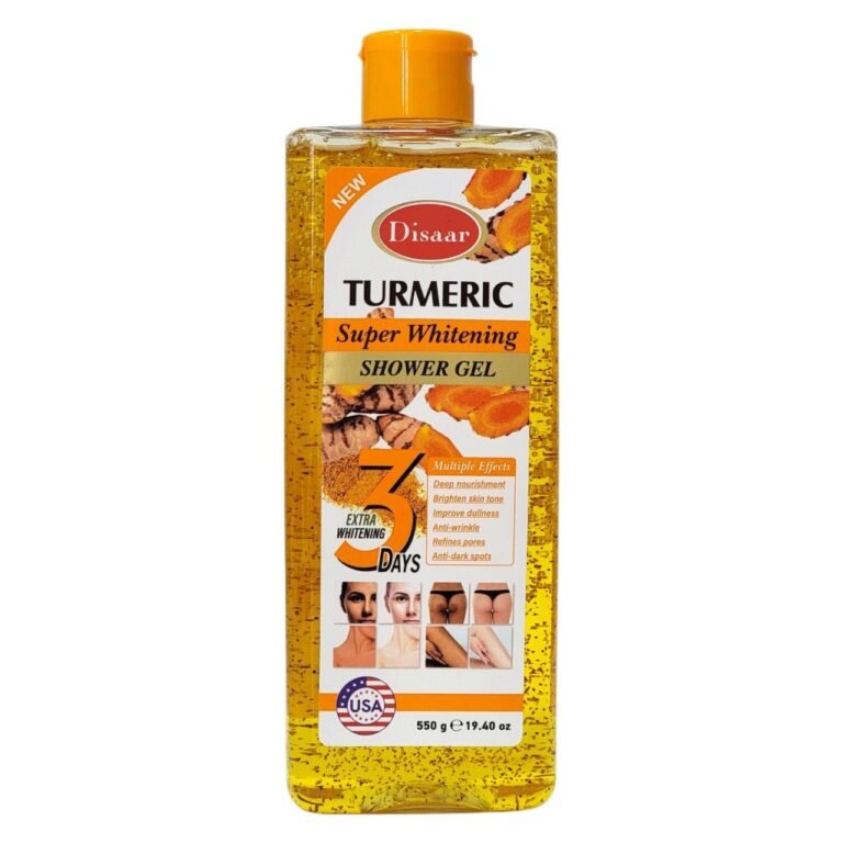 GEL DE DUCHA ACLARANTE Y REVITALIZANTE CON CURCUMA DISAAR 550G