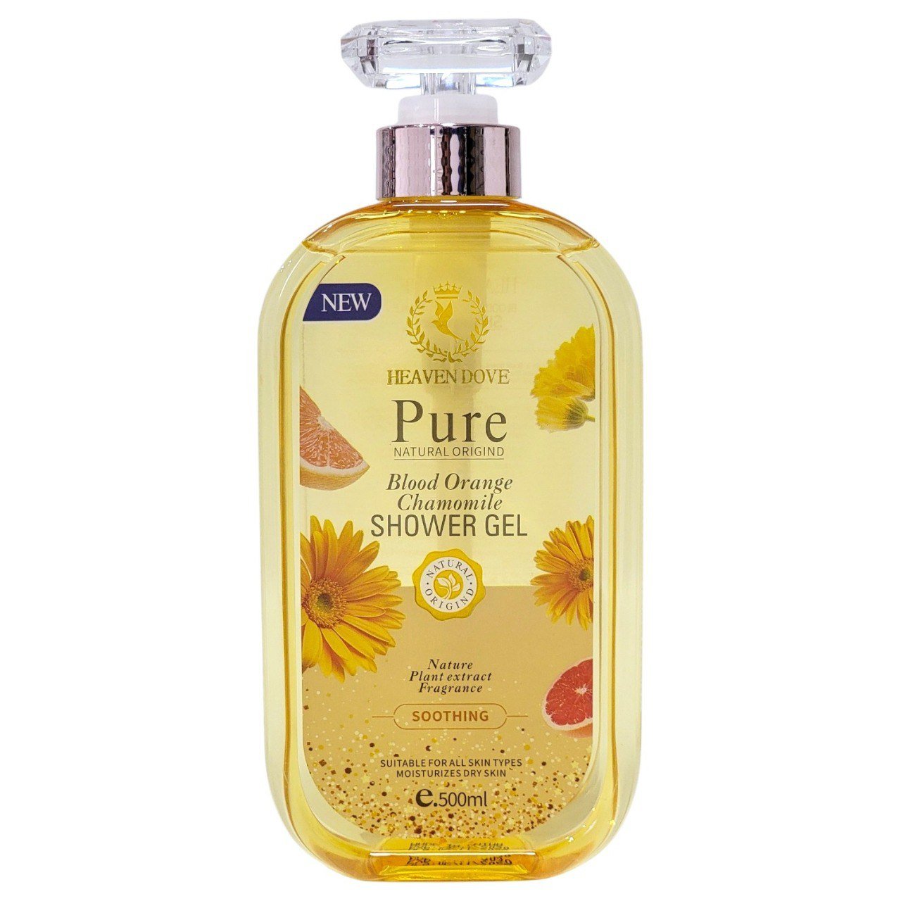 GEL DE DUCHA DE NARANJA SANGUÍNEA Y MANZANILLA HEAVEN DOVE 500ML GEL DE DUCHA DE NARANJA SANGUÍNEA Y MANZANILLA HEAVEN DOVE 500ML