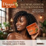 GEL FIJADOR PARA CABELLO TEXTURIZADO CON EXTRACTO DE AGUACATE DISAAR 369G