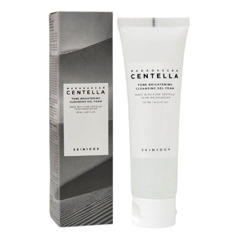 GEL LIMPIADOR ESPUMOSO ILUMINADOR Y UNIFICADOR DE TONO CON EXTRACTO DE CENTELLA ASIATICA SKIN1004 125ML