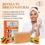 JABON CORPORAL EN BARRA ACLARANTE Y REVITALIZANTE CON EXTRACTO DE PAPAYA AICHUN BEAUTY 300G