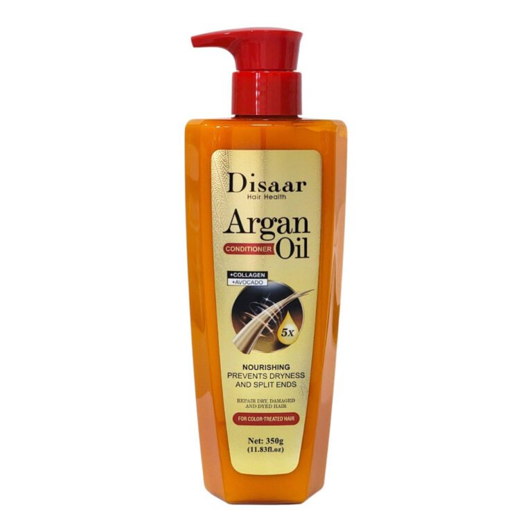 ACONDICIONADOR REPARADOR INTENSIVO PARA CABELLO PROCESADO CON ACEITE DE ARGAN Y COLAGENO DISAAR 350G