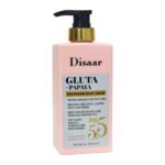 CREMA CORPORAL BLANQUEADORA Y ILUMINADORA CON GLUTATION Y PAPAYA FERULICO DISAAR 500ML