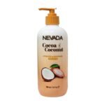 CREMA CORPORAL HIDRATANTE DE USO DIARIO CON EXTRACTO DE COCO Y CACAO NEVADA 500ML