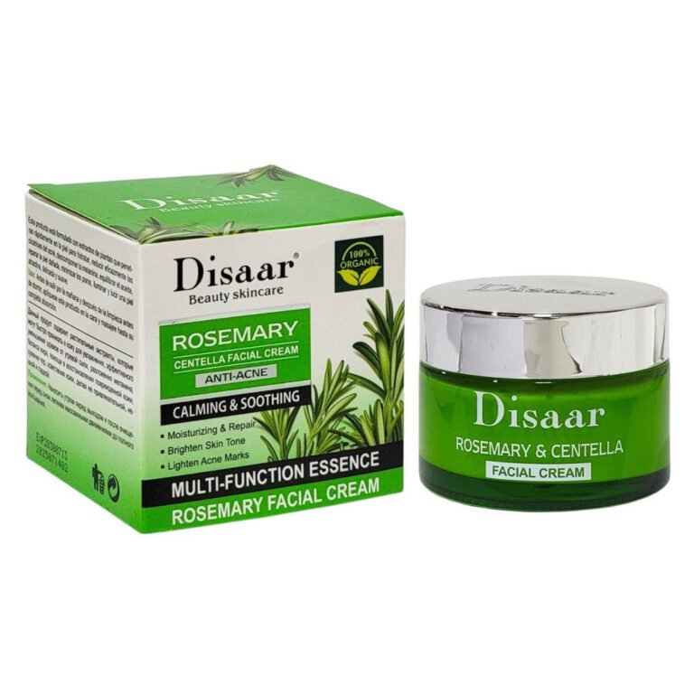 CREMA FACIAL REPARADORA ANTIACNE CON EXTRACTO DE ROMERO Y CENTELLA ASIATICA DISAAR 50G
