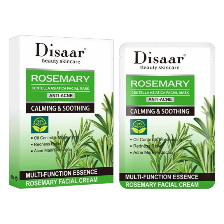 MASCARILLA FACIAL CALMANTE Y ANTIACNE CON EXTRACTO DE ROMERO Y CENTELLA ASIATICA DISAAR 25ML