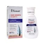 SHAMPOO ESTIMULANTE CON 5% MINOXIDIL QUERATINA Y CURCUMA DISAAR 250ML