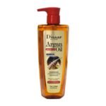 SHAMPOO FORTALECEDOR PARA CABELLO PROCESADO CON ACEITE DE ARGAN Y COLAGENO DISAAR 350ML