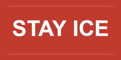 STAY ICE Logo