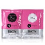 TRATAMIENTO TERAPEUTICO DE PEDICURA DE GELATINA DE CRISTAL DE 2 PASOS AROMA A ROSA BEACYSW 2X50G