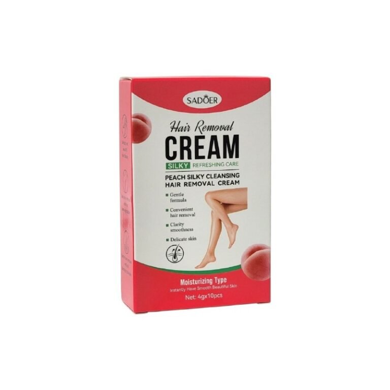 CREMA CORPORAL DEPILADORA SUAVE Y REFRESCATE EN SOBRES SADOER 4GX10UND