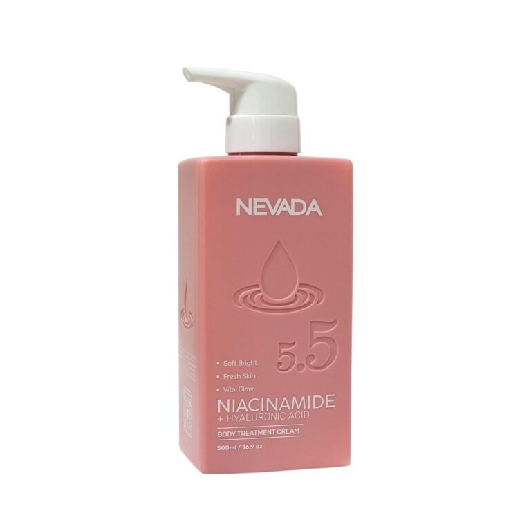 CREMA CORPORAL HIDRATANTE CON NIACINAMIDA ACIDO HIALURONICO RETINOL Y VITAMINA E NEVADA 500ML
