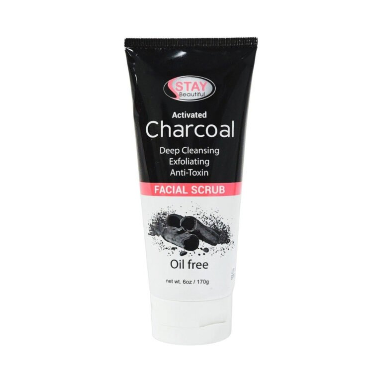 EXFOLIANTE FACIAL DE LIMPIEZA PROFUNDA CON CARBON ACTIVADO STAY BEAUTIFUL 170G